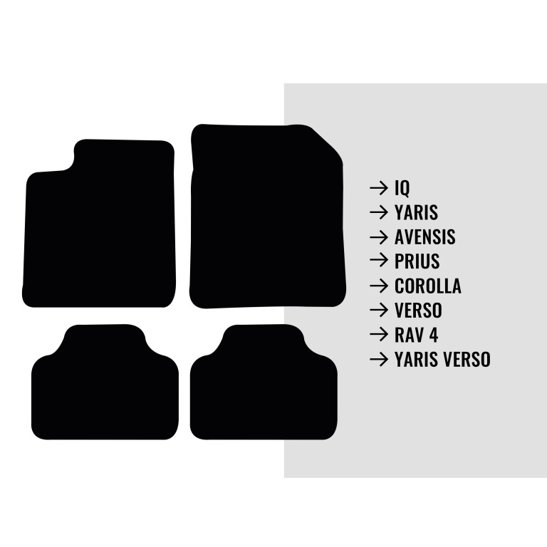 Tapis de sol sur mesure (Tapis de voiture) DBS ref. 01765776