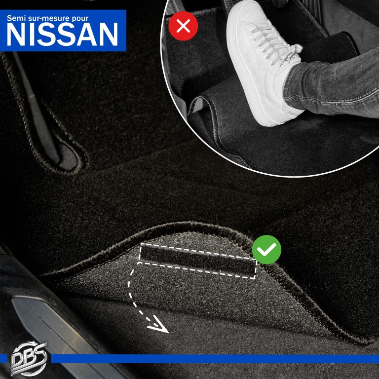 Tapis de sol sur mesure (Tapis de voiture) DBS ref. 01765778