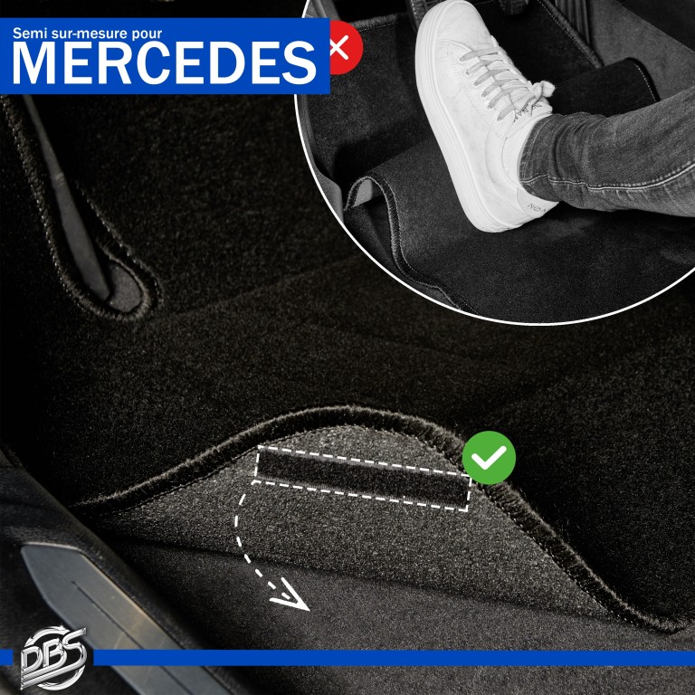 Tapis de sol sur mesure (Tapis de voiture) DBS ref. 01765780