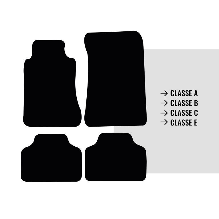 Tapis de sol sur mesure (Tapis de voiture) DBS ref. 01765780