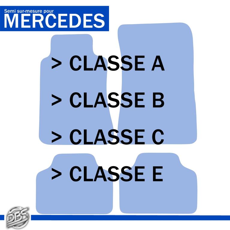 Tapis de sol sur mesure (Tapis de voiture) DBS ref. 01765780