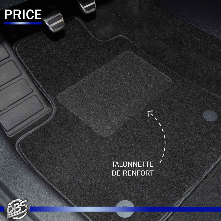 Tapis de sol sur mesure (Tapis de voiture) DBS ref. 766276