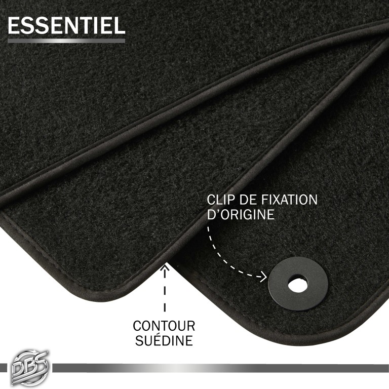 Tapis de sol sur mesure (Tapis de voiture) DBS ref. 01767321