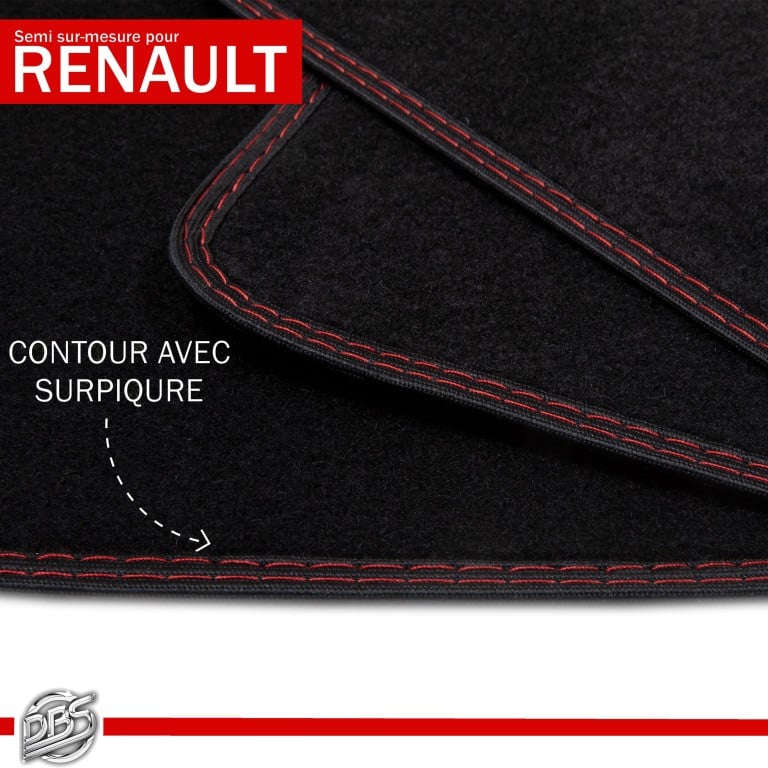 Tapis de sol semi sur mesure (Tapis de voiture) DBS ref. 017678150190