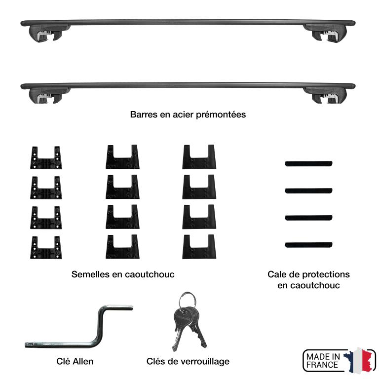 Barres de toit POLAIRE ref. BAIP-RC1A