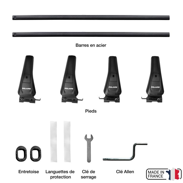 Barres de toit POLAIRE  ref. BAIP-001A