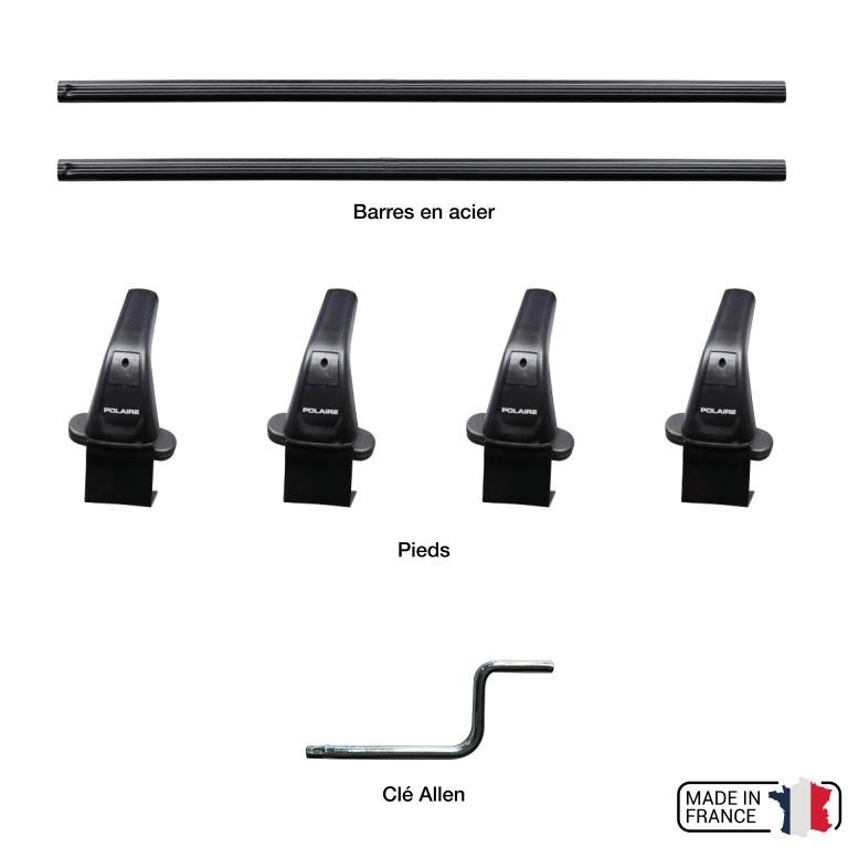 Barres de toit POLAIRE ref. BAIP-003A