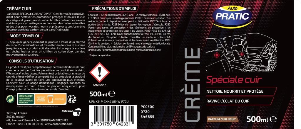 Limpiador cuero Auto Pratic ref. PCC500