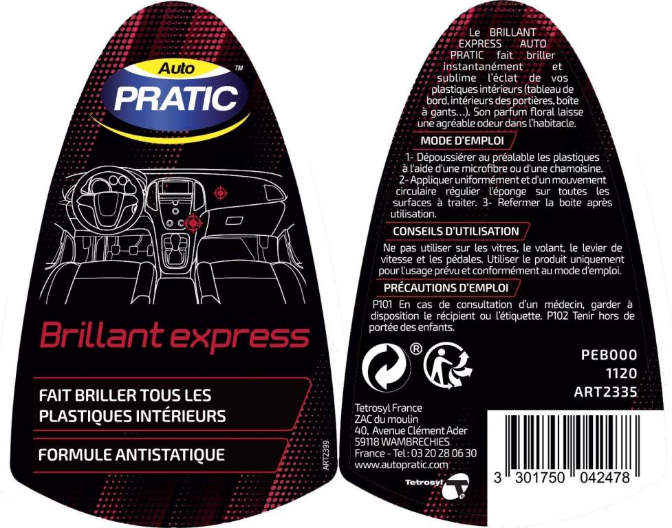 Esponja Auto Pratic ref. PEB000