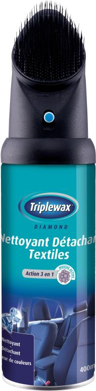 Nettoyant textile (Nettoyant sièges) Triplewax ref. WTB400