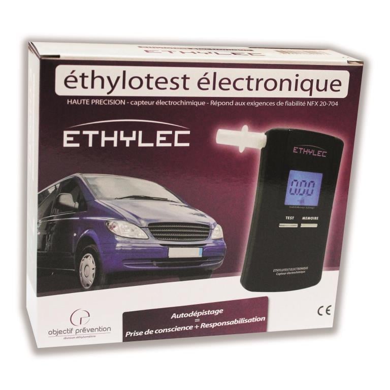 Ethylotest Objectif Prévention ref. OPETHYLEC