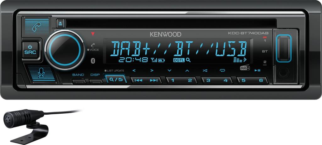 Autoradio KENWOOD KDC-BT740DAB au meilleur prix - Oscaro