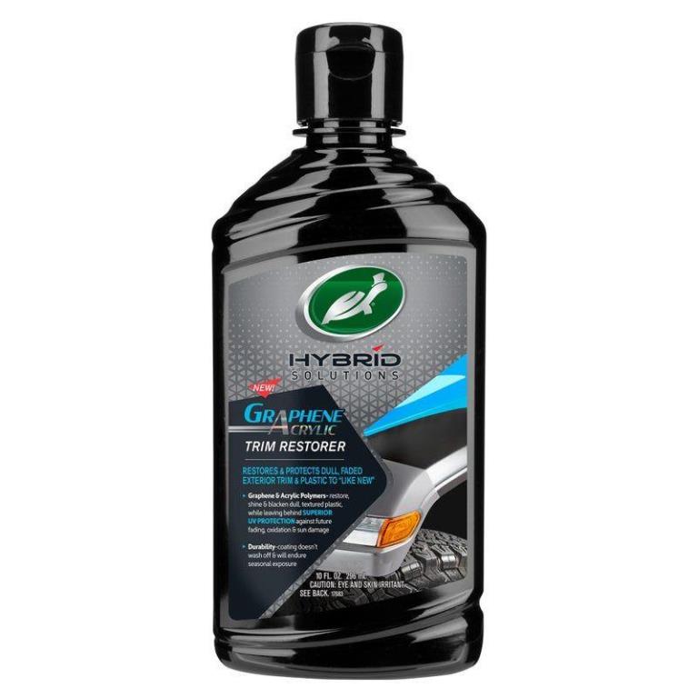 Rénovateur Plastiques et Pare-chocs TURTLE WAX Rénovateur et protecteur garnitures et plastiques 296 ml - ref. 53869