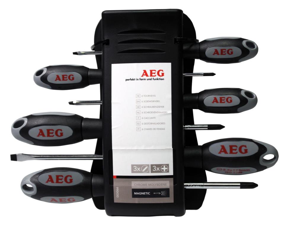 Jeu de tournevis AEG 005066 (photo) Jeu de tournevis AEG 005066