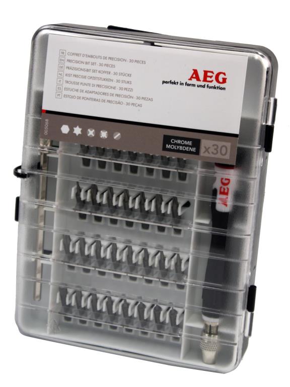 Coffret d'embouts AEG ref. 005 068