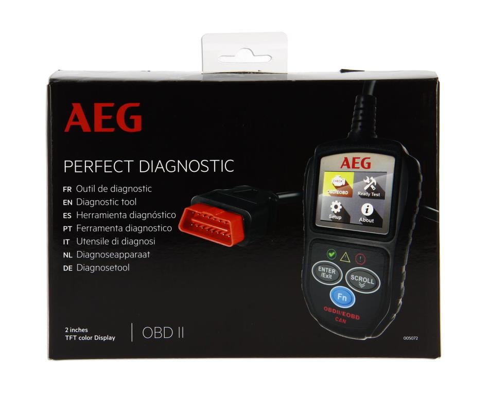 Outil de diagnostic multimarque (Valise diagnostic, obd2) AEG ref. 005072