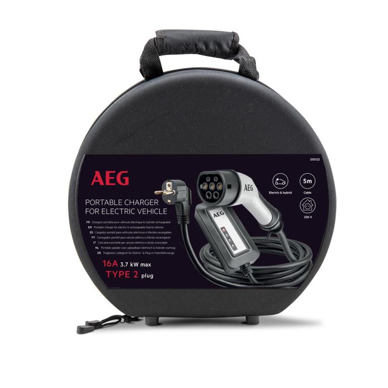 Chargeur portable pour voiture (Chargeur portable pour voiture électrique) AEG ref. 005125