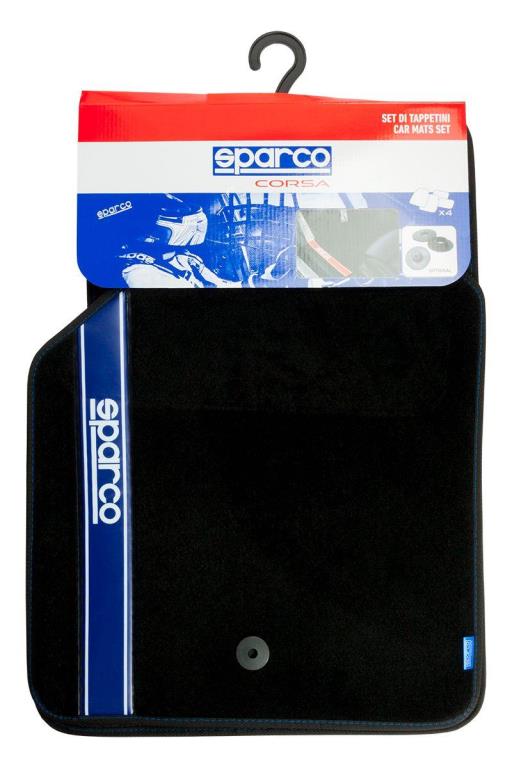 Tapis de sol universel (Tapis de voiture) SPARCO 03763BBS