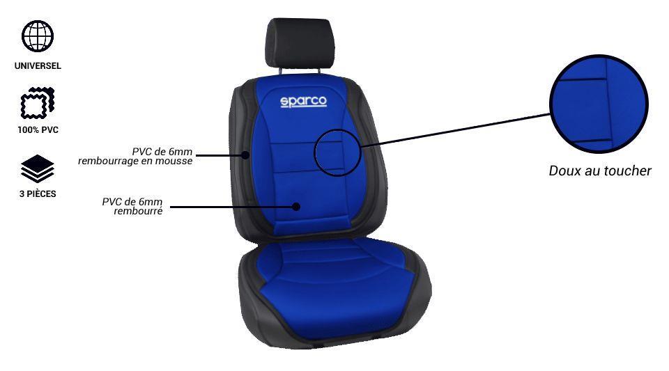 Housse de siège universelle SPARCO ref. SPS424BK