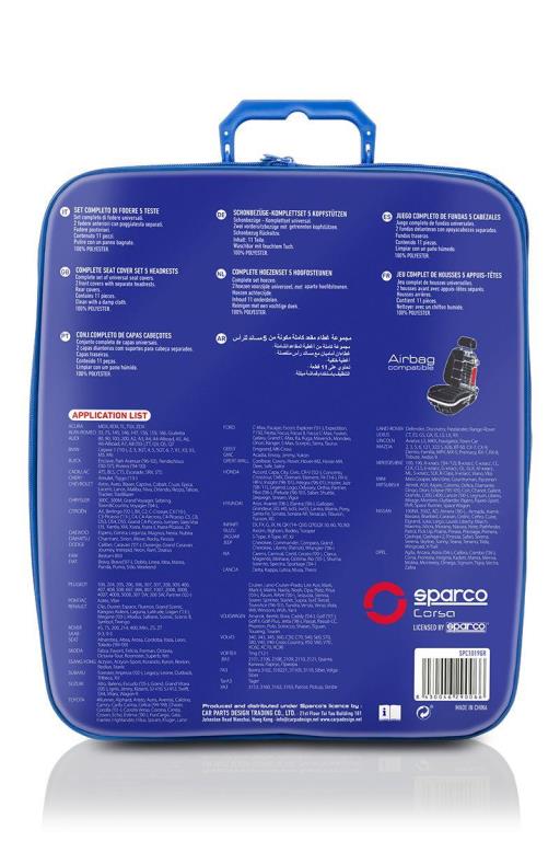 Capa para assento SPARCO ref. SPC1019GR