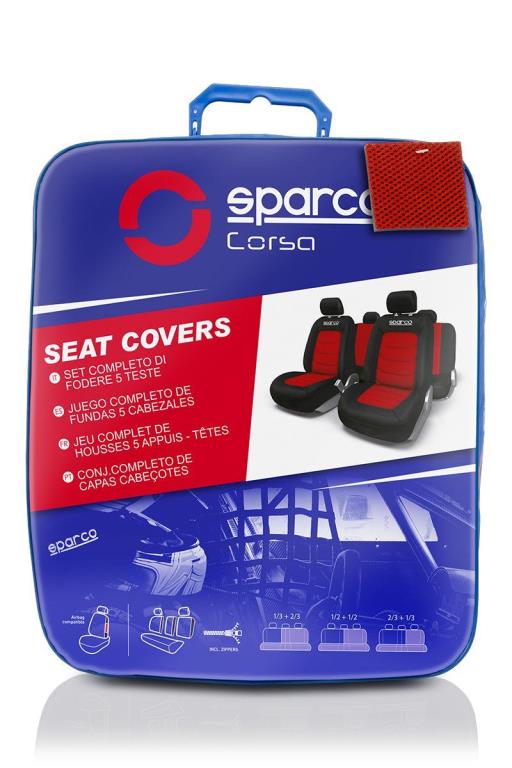 Funda de asiento universal SPARCO ref. SPC1019RS