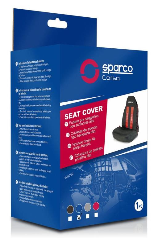 Couvre-siège SPARCO SPC1020AZ Couvre-siège SPARCO SPC1020AZ