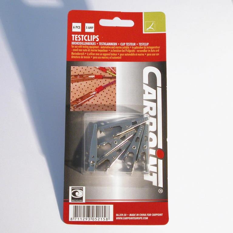 Pinces crocodiles CARPOINT ref. 0635950