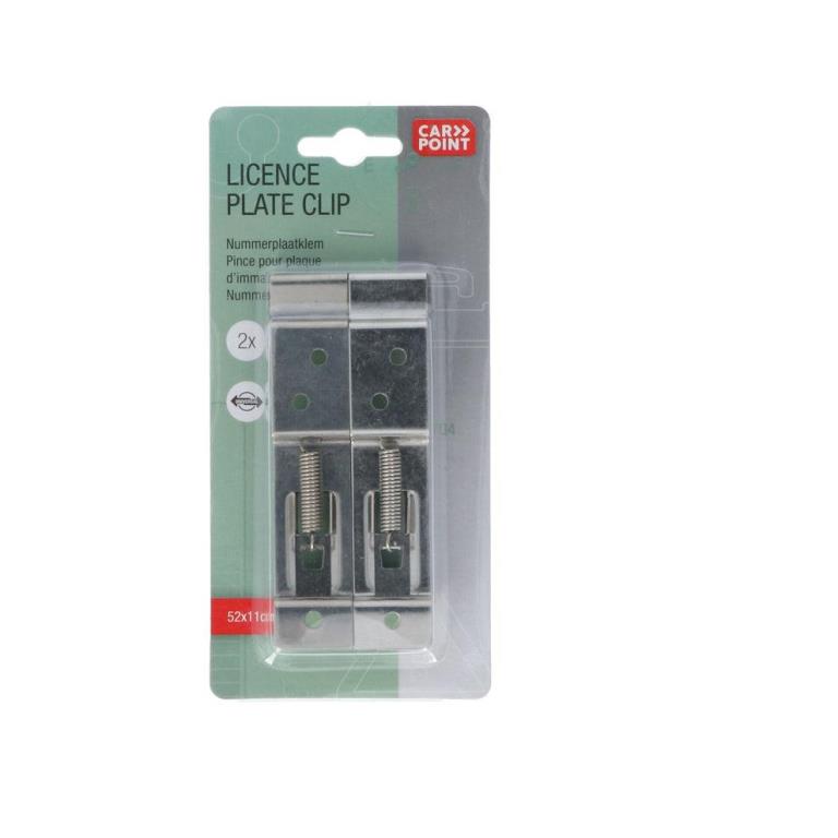 Support de plaque d'immatriculation CARPOINT ref. 1363003