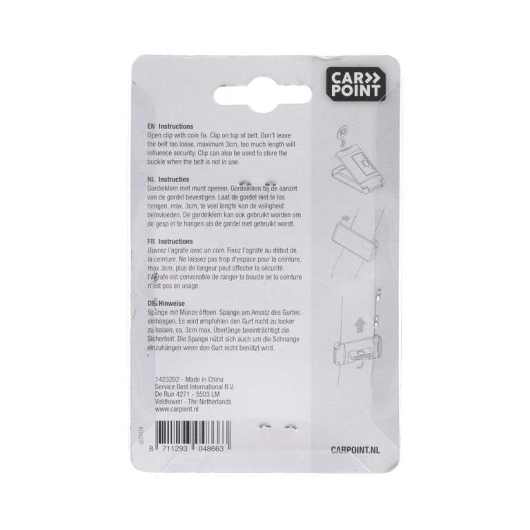 Ceinture de fixation (Sangle d'arrimage) CARPOINT ref. 1423202