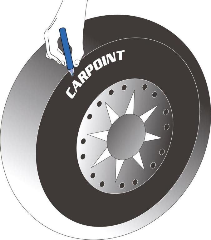 Ceinture de fixation CARPOINT ref. 1712101