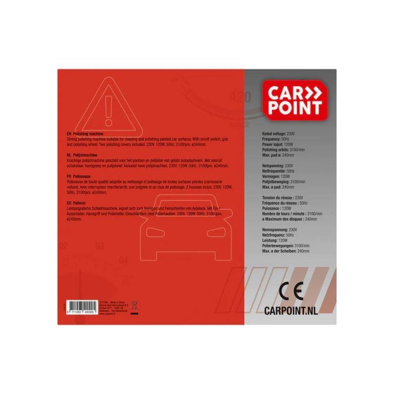 Polisseuse CARPOINT ref. 1717304