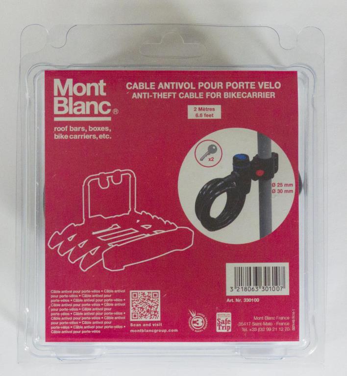 Antirrobo bicicletas MONT BLANC 330100