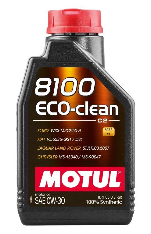 Huile moteur MOTUL 8100 ECO-CLEAN 0W30 1 L - ref. 102888