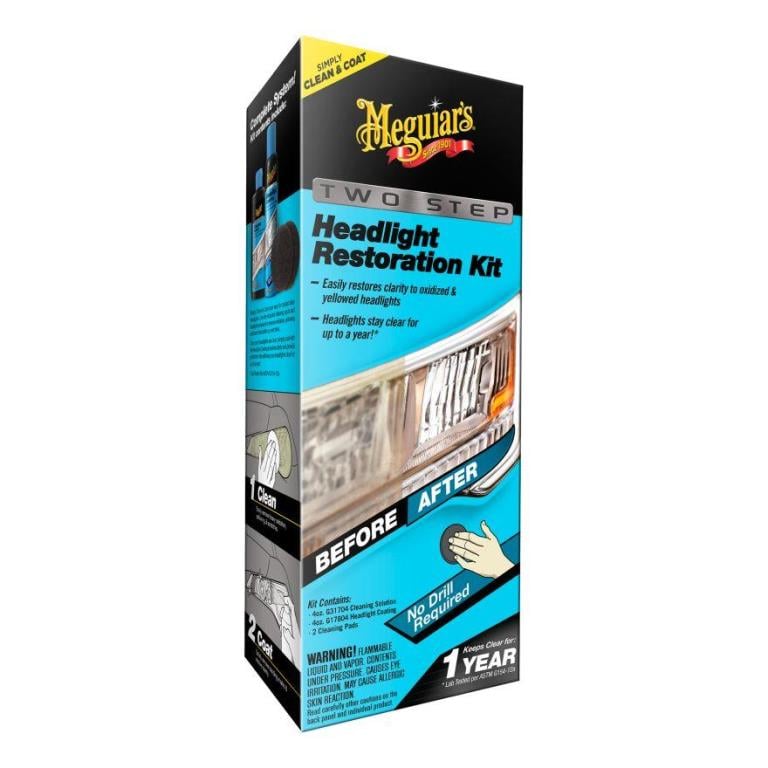 Meguiar's Kit rénovateur d'optiques (Ref: G2970EU)