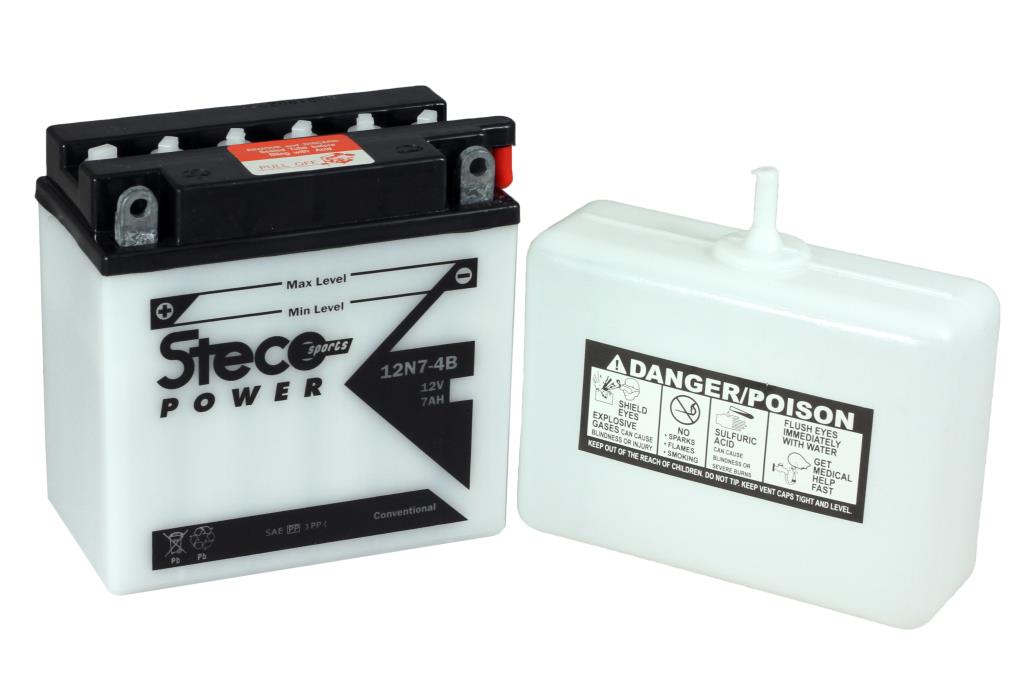 Batterie moto Steco Powersports 12N7-4B