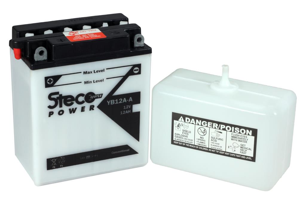 Batterie moto Steco Powersports YB12A-A