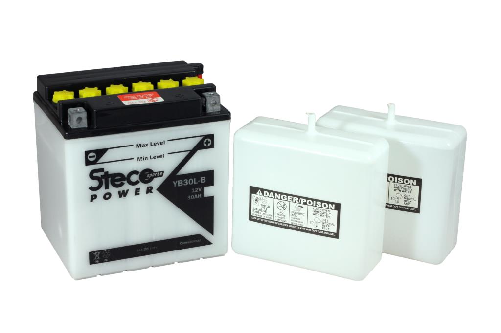 Batterie moto Steco Powersports YB30L-B