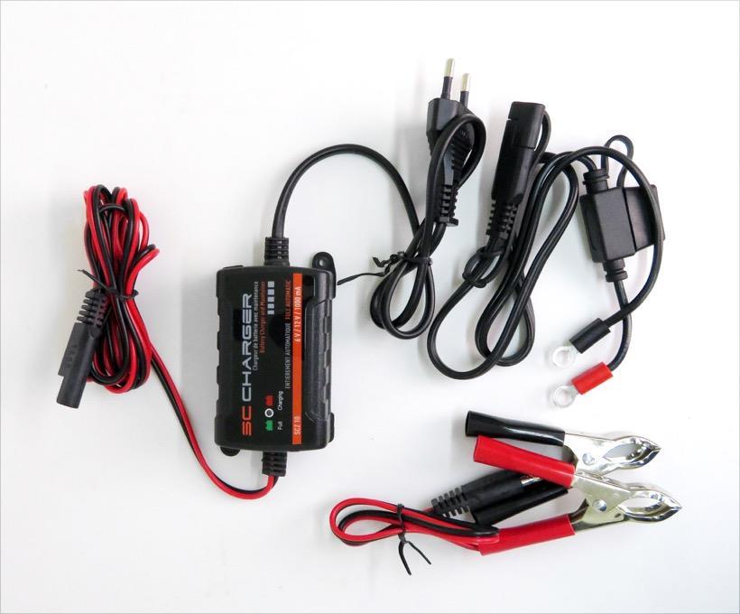 Chargeur de batterie moto SC Charger SCZ10 au meilleur prix Oscaro — free download