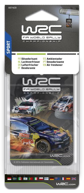 Carte parfumée WRC ref. 007420
