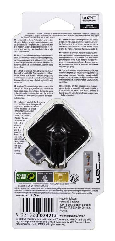 Diffuseur parfum WRC ref. 007421