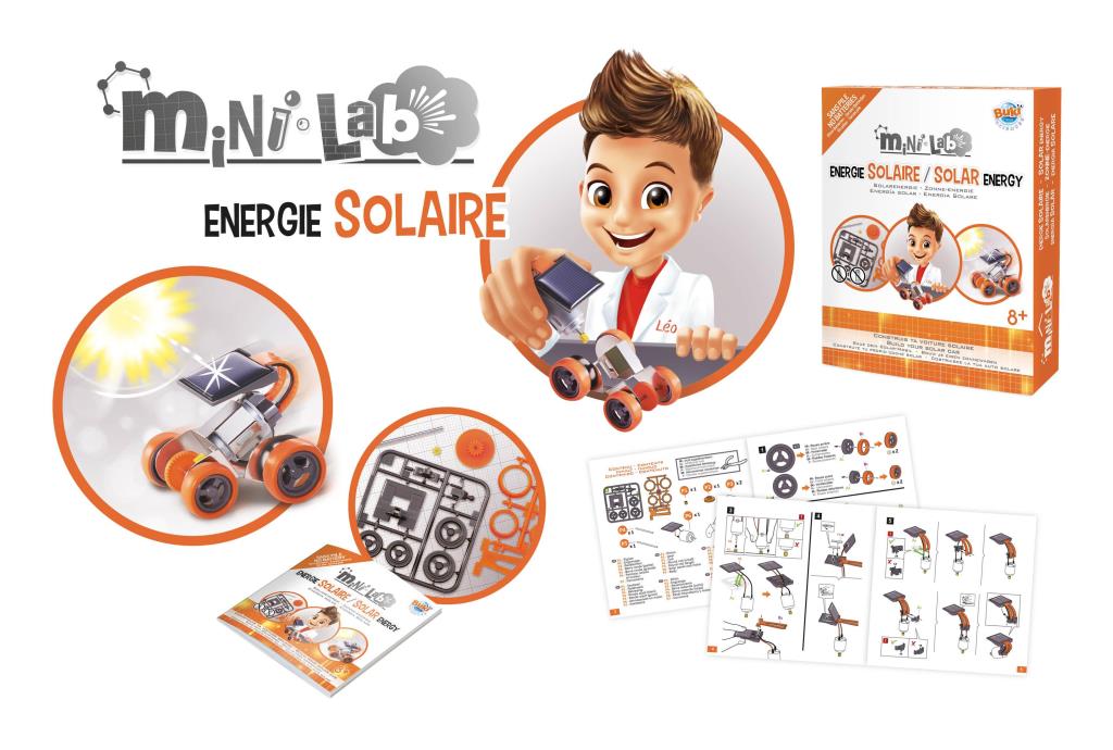 Jeux scientifiques BUKI Mini Lab Energie solaire - ref. 3005