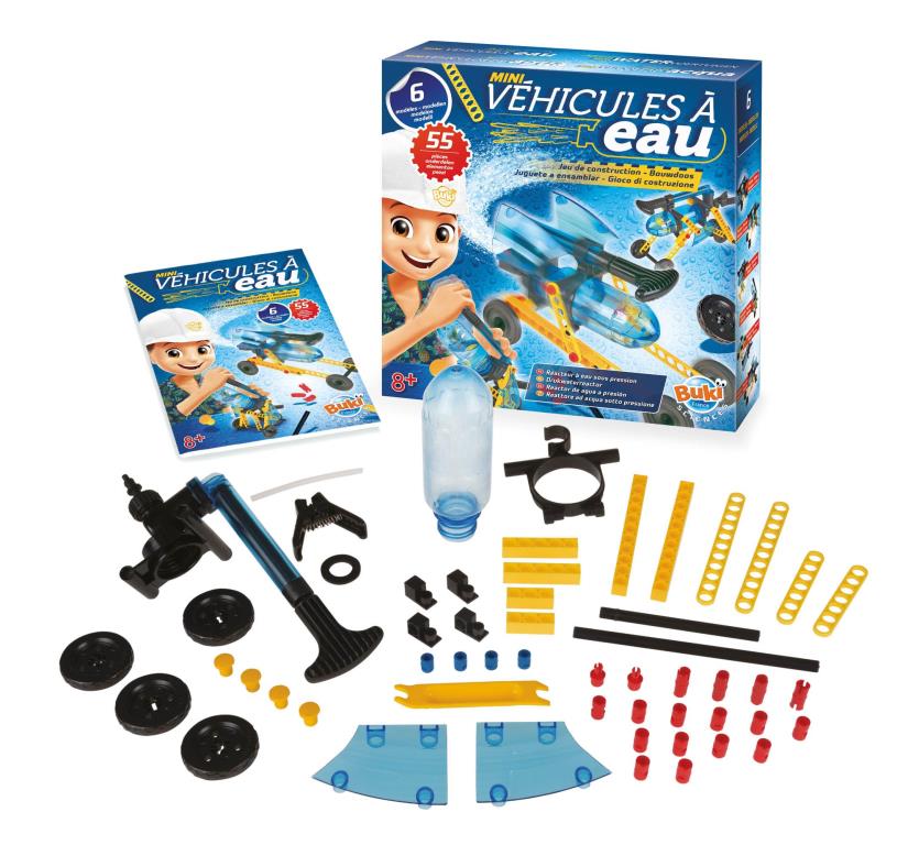 Jeux scientifiques BUKI Mini véhicules à eau - ref. 7389