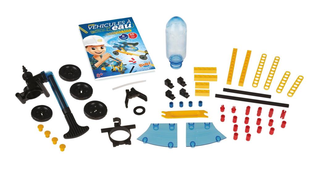 Jeux scientifiques BUKI Mini véhicules à eau - ref. 7389