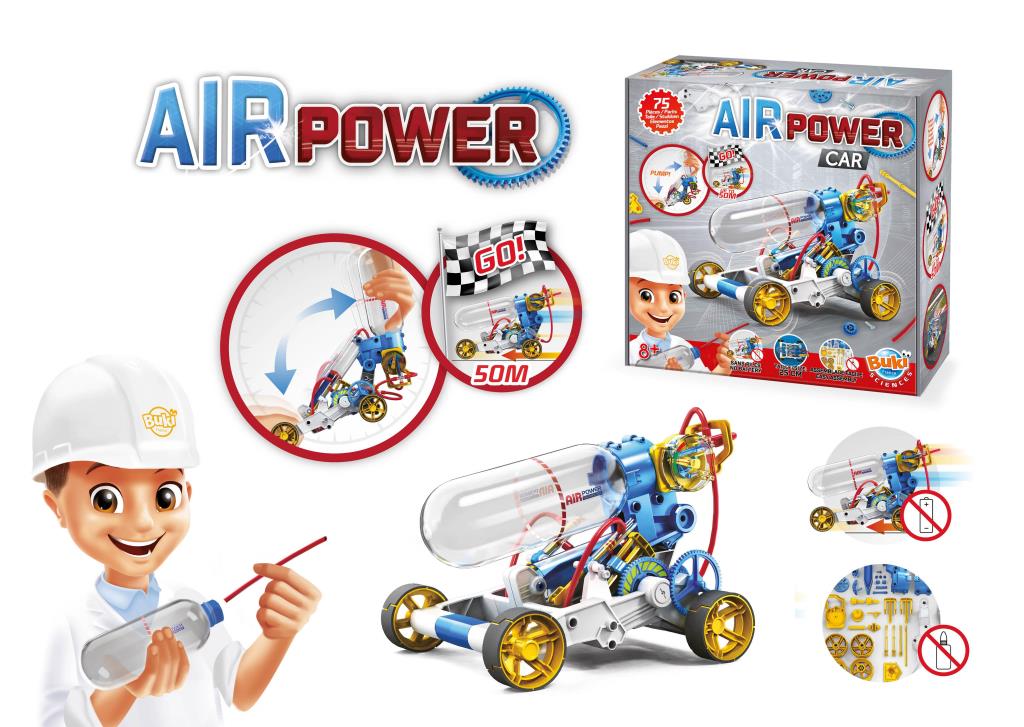 Jeux scientifiques BUKI Air Power - ref. 7502
