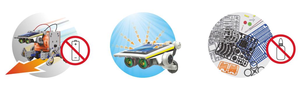Jeux scientifiques BUKI Energie solaire 14 en 1 - ref. 7503