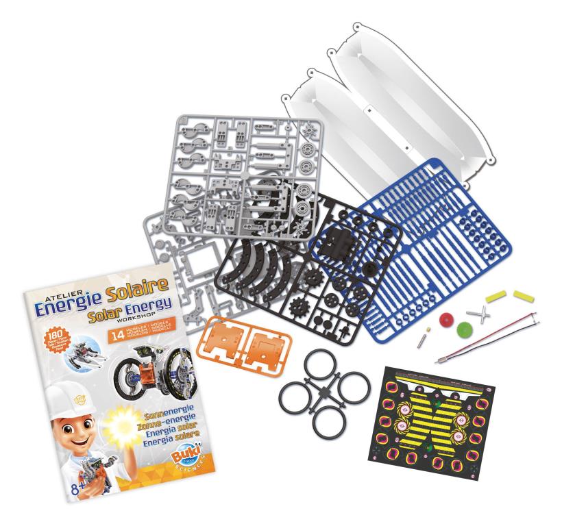 Jeux scientifiques BUKI Energie solaire 14 en 1 - ref. 7503