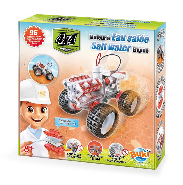 Jeux scientifiques BUKI 4x4 Eau salée - ref. 7504