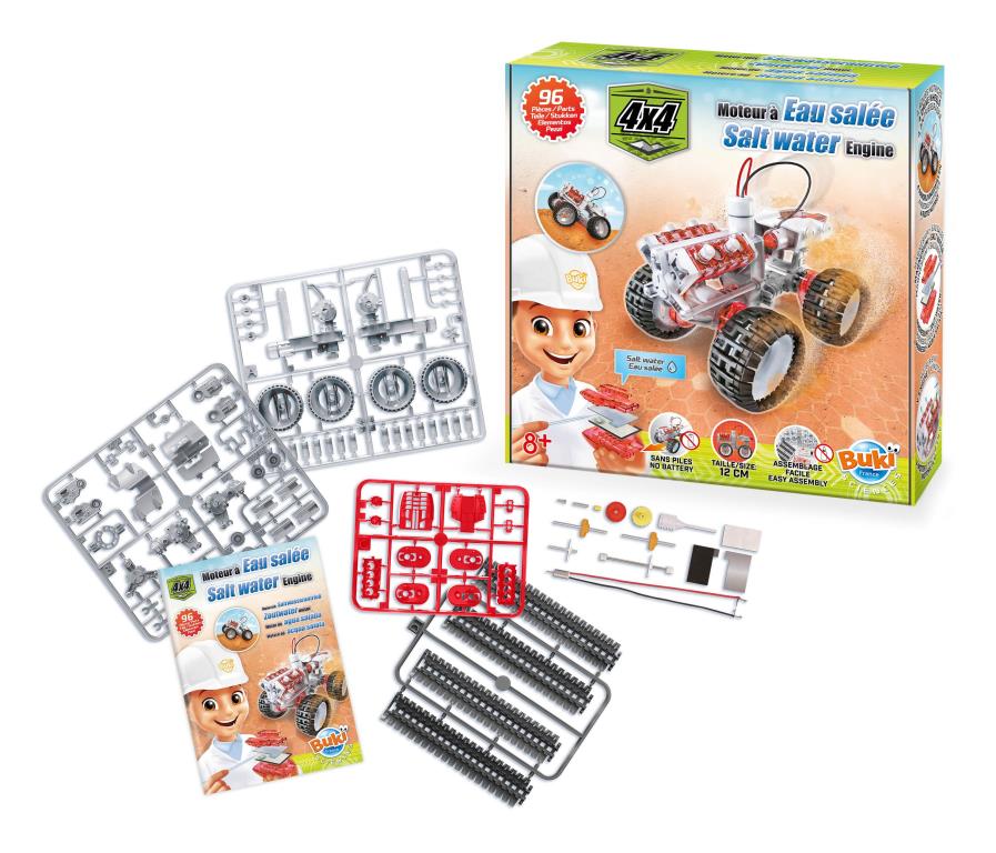 Jeux scientifiques BUKI 4x4 Eau salée - ref. 7504