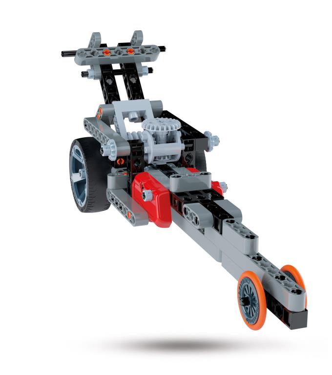 Jeux de construction CLEMENTONI Roadster et Dragster - ref. 52216.3