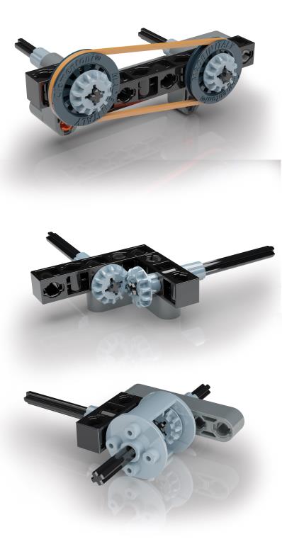 Jeux de construction CLEMENTONI Roadster et Dragster - ref. 52216.3
